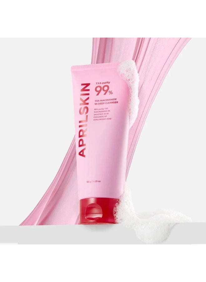 APRILSKIN TXA Niacinamide 99 Deep Cleanser 120ml - Image 2