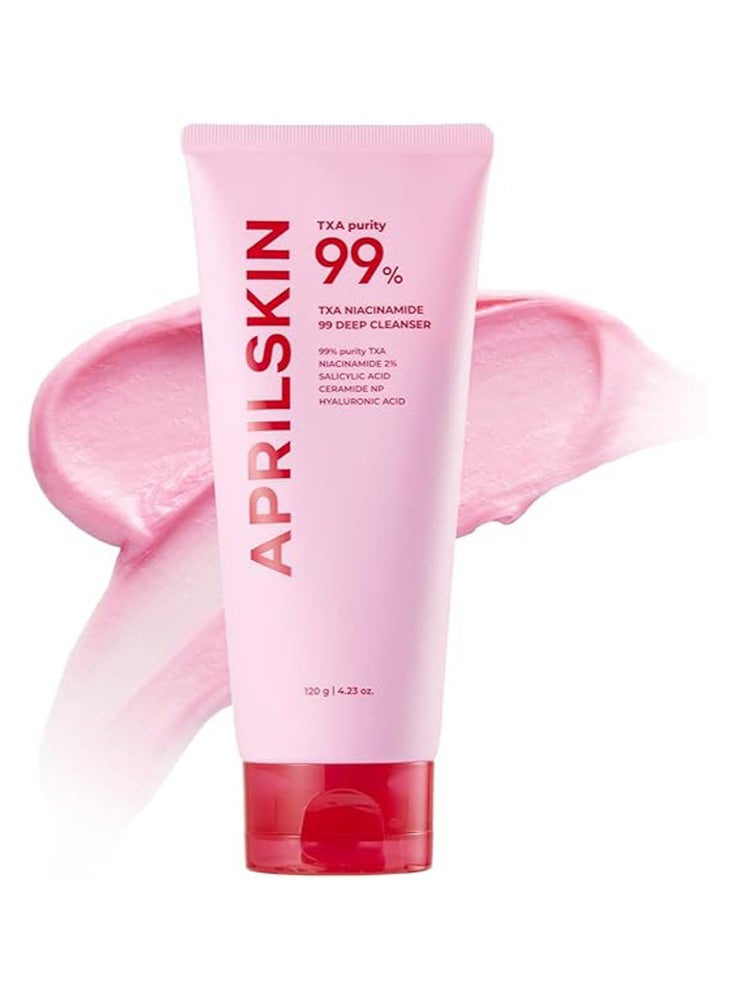 APRILSKIN TXA Niacinamide 99 Deep Cleanser 120ml - Image 1
