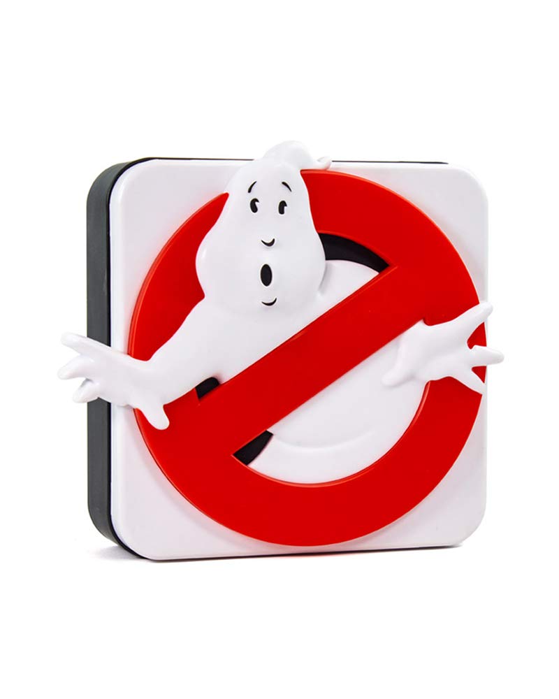 Numskull Ghostbusters Logo Lamp Wall Light Ambient Lighting Gaming Accessory for Bedroom Home Study Office Work Official Ghostbusters Merchandise Plastic