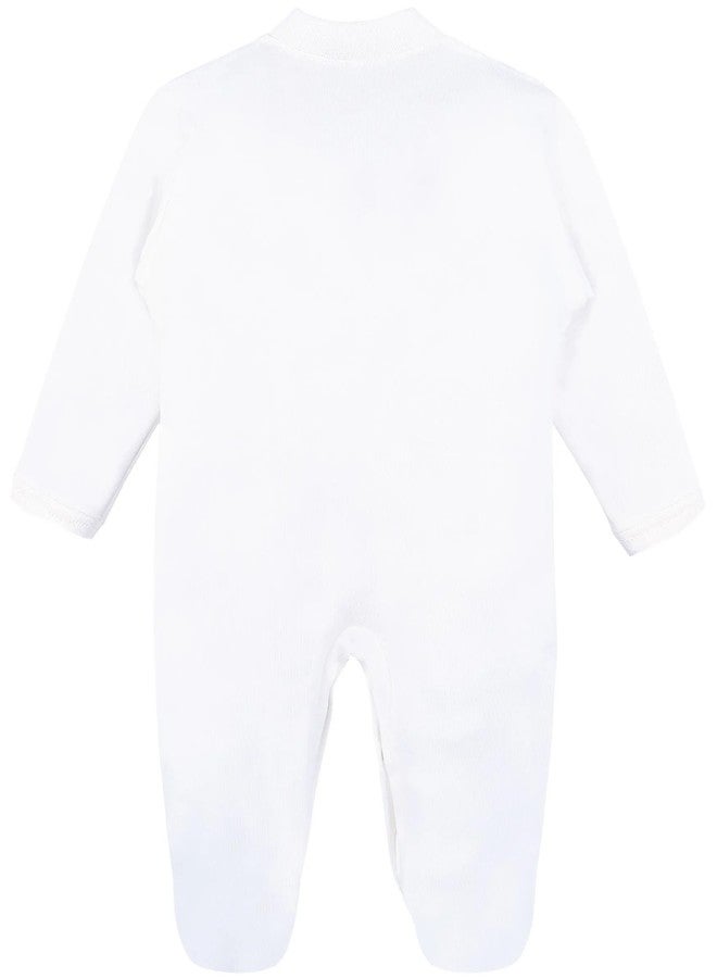 Lilax Baby Boy Newborn Crown Jewels Layette 3 Piece Gift Set 0-3 Months Royal Blue - Image 4