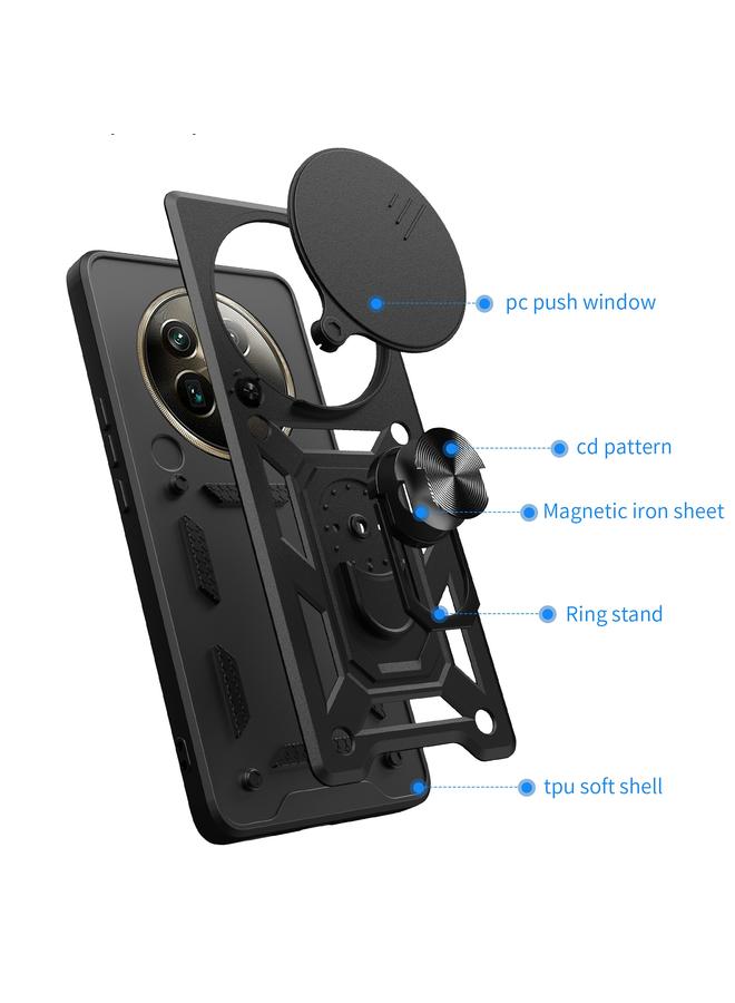 S-TOP Case For Realme 12 Pro / 12 Pro+ 5G Sliding Camera Cover Design TPU Hybrid PC Phone Case - Image 3