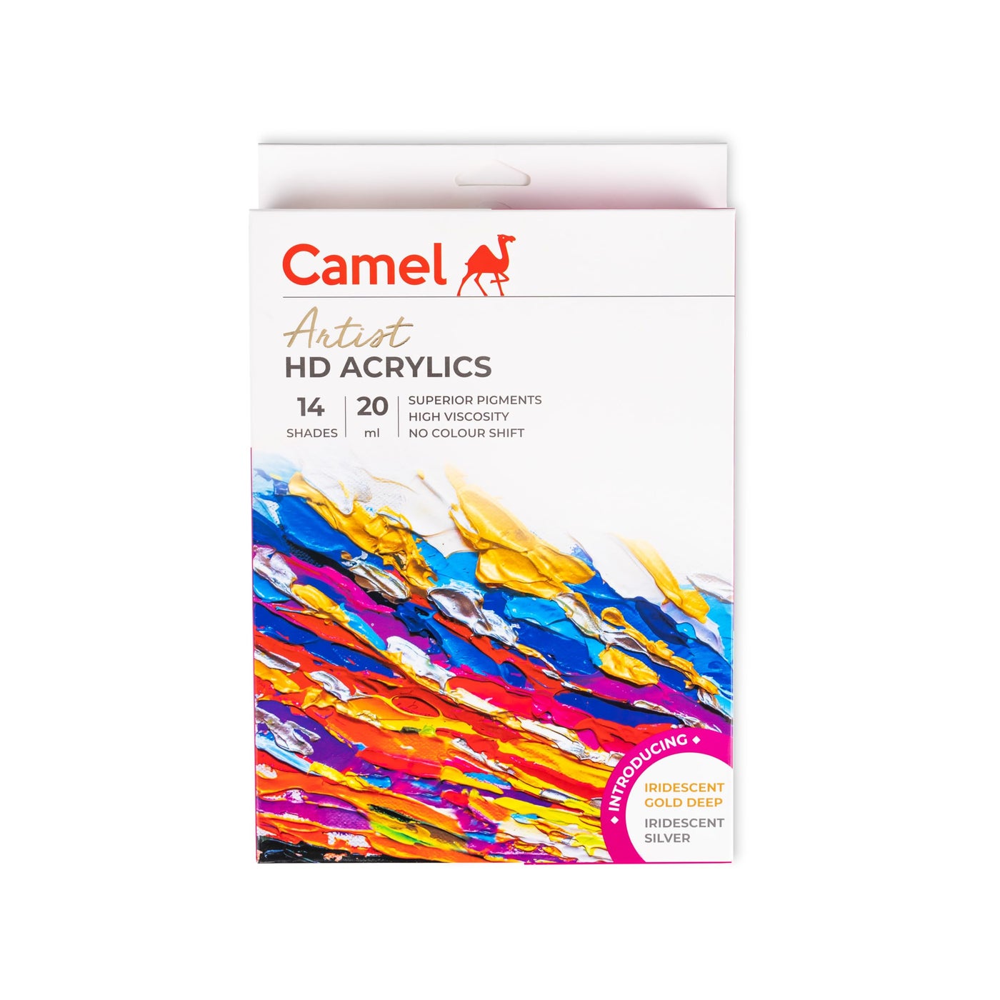 Camel Artist HD Acrylics 14 shades x 20 ml