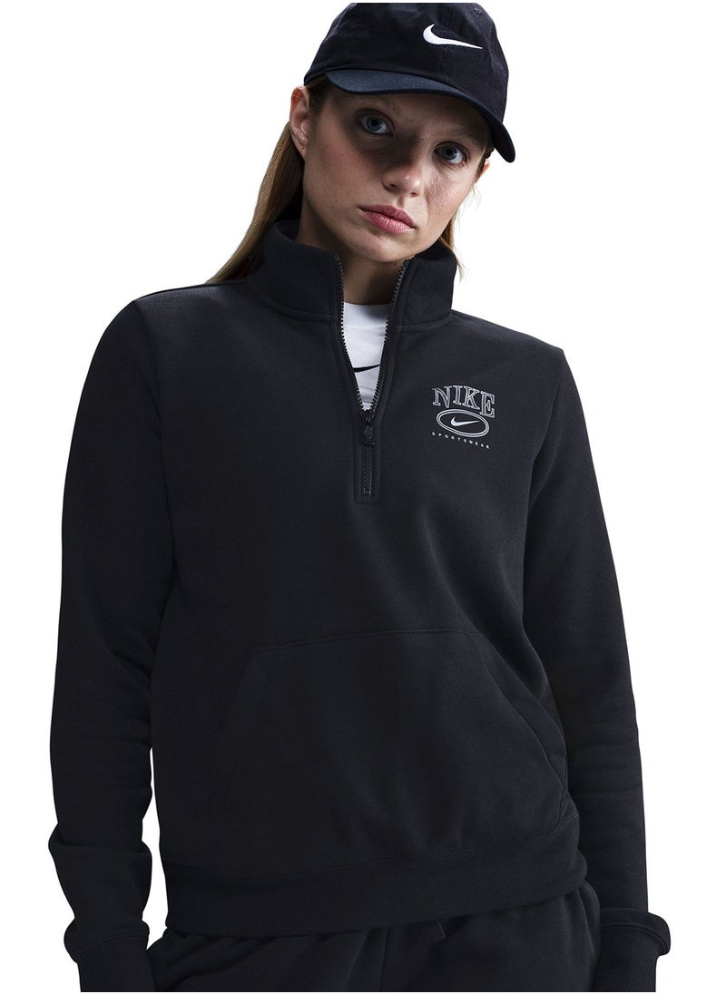 Nike Nsw Club Fleece Mock Sweatshirt  - Image 1