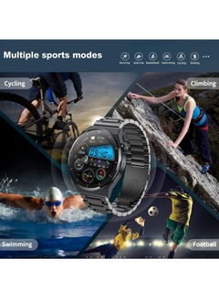 Generic Smart Watch for Men with Bluetooth Calls, Fitness Tracker, Heart Rate, Blood Oxygen, Sleep Tracker, Health Watch, IP68 Waterproof for Android iOS (Sliver)  - Image 5