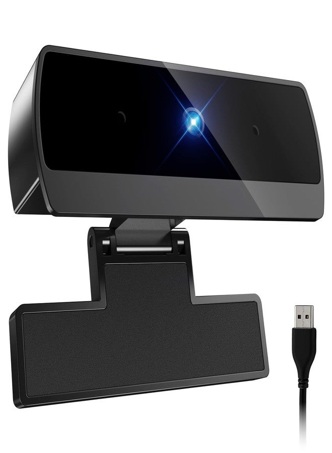 Diccik 1080P Webcam with Microphone, Full HD Video Calling Web Camera, HD Light Correction Streaming Webcam for Zoom/Skype/Teams, Plug and Play PC Camera Web cam for Windows & Mac - Image 1