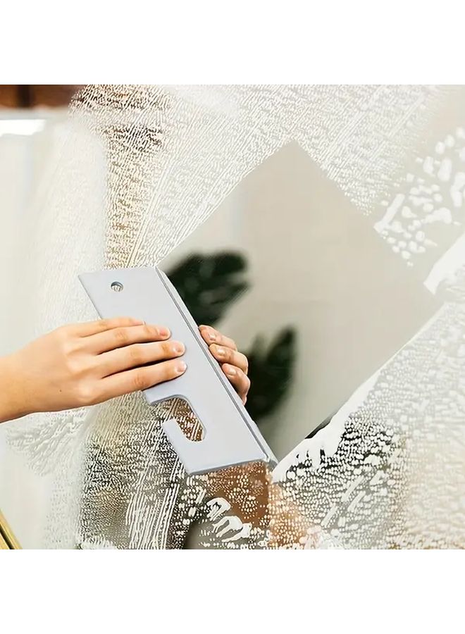 كاشط جدار من البلاستيك الثقيل يشبه السيليكون الأبيض متعدد الأسطح 20 × 6.3 سم - Image 2