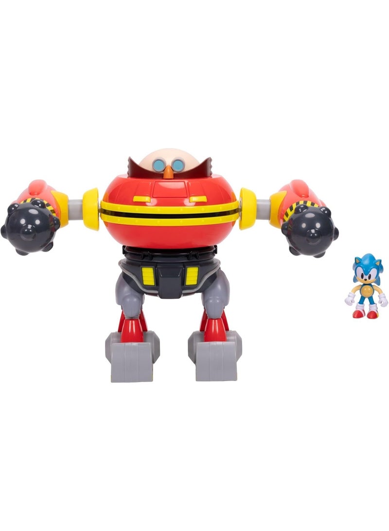 Sonic Figure 2.5-Inch Egg Hammer Robot Deluxe Playset 42815 - Image 1