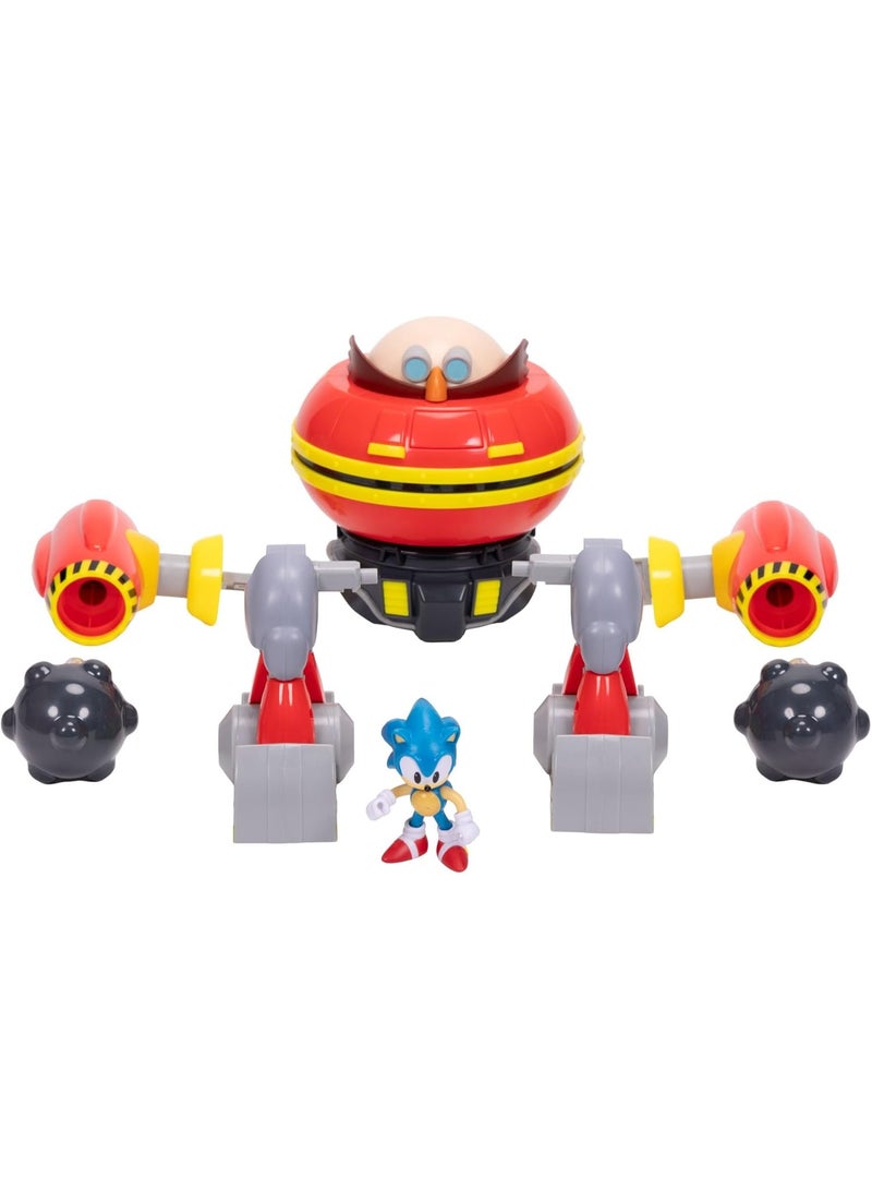 Sonic Figure 2.5-Inch Egg Hammer Robot Deluxe Playset 42815 - Image 3
