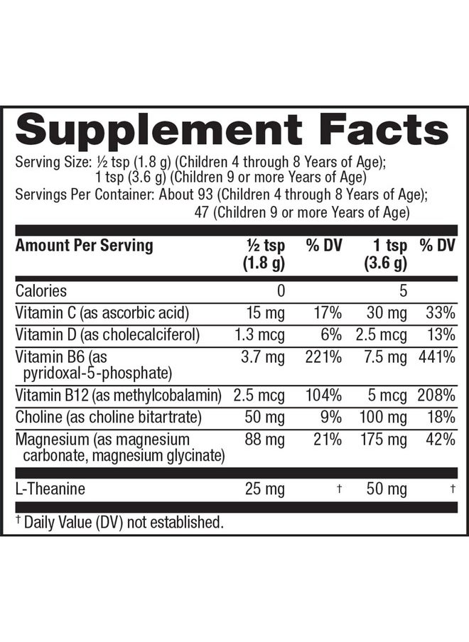 Natural Vitality Calm Mind, Magnesium Citrate + L-Theanine Powder, Supports a Healthy Response to Stress, Gluten Free & Vegetarian, Honey Chamomile, 12 oz. - pzsku/Z243C087B870EB1098517Z/45/_/1735907431/7cd546c9-1335-44b5-b487-916fc866eeb1