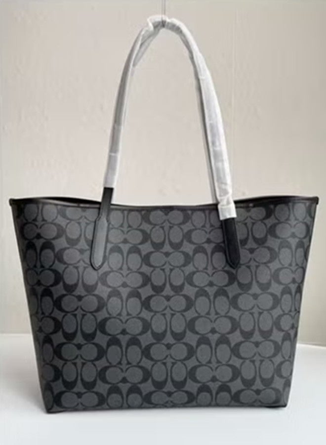 coachoutlet COACH City Handbag Women's Fashionable Large Capacity Shopping Bag - Image 4