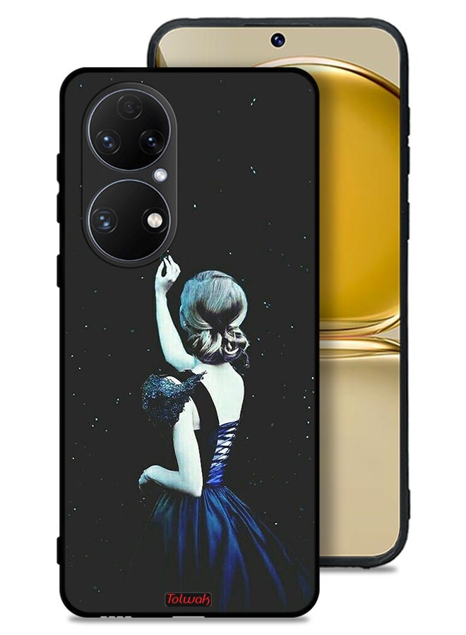 Tolwak Huawei P50E Protective Case Cover Touching Star - Image 1