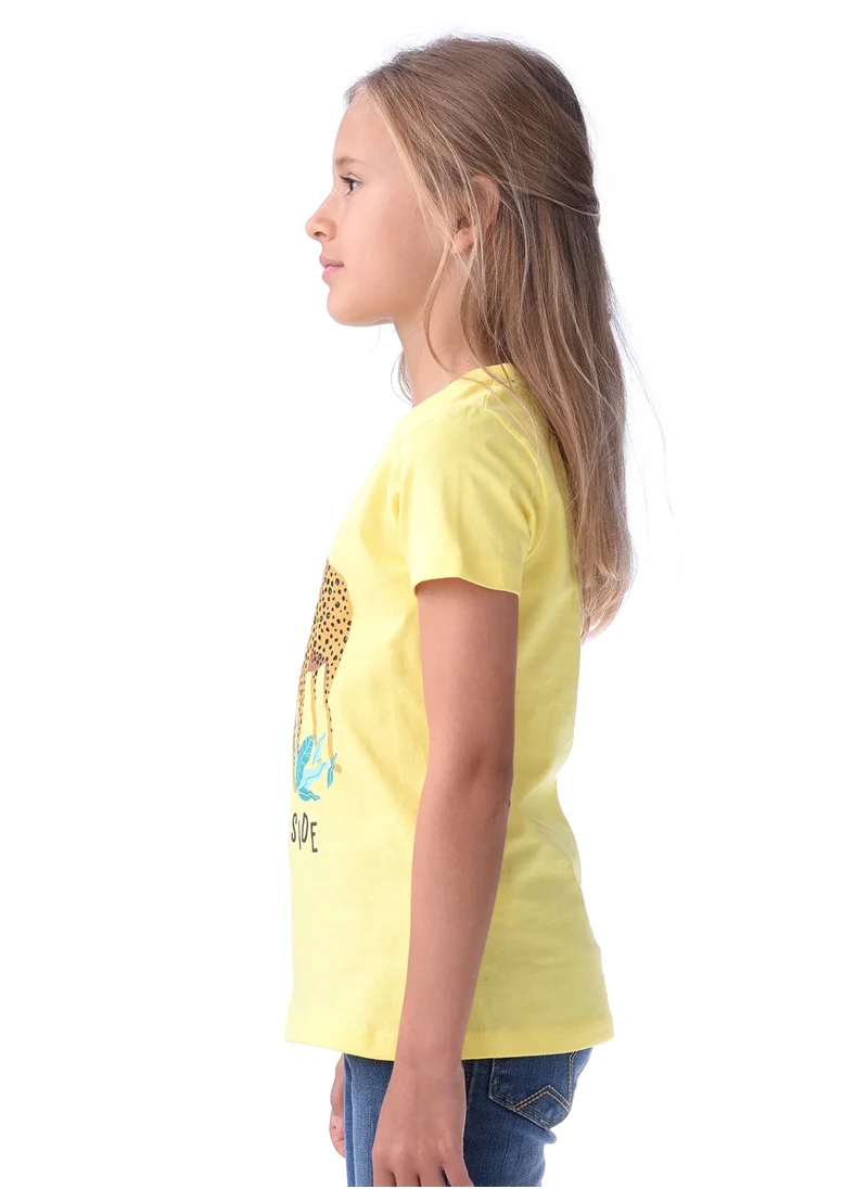 victor and jane Victor and jane Girls' T-shirt - Yellow