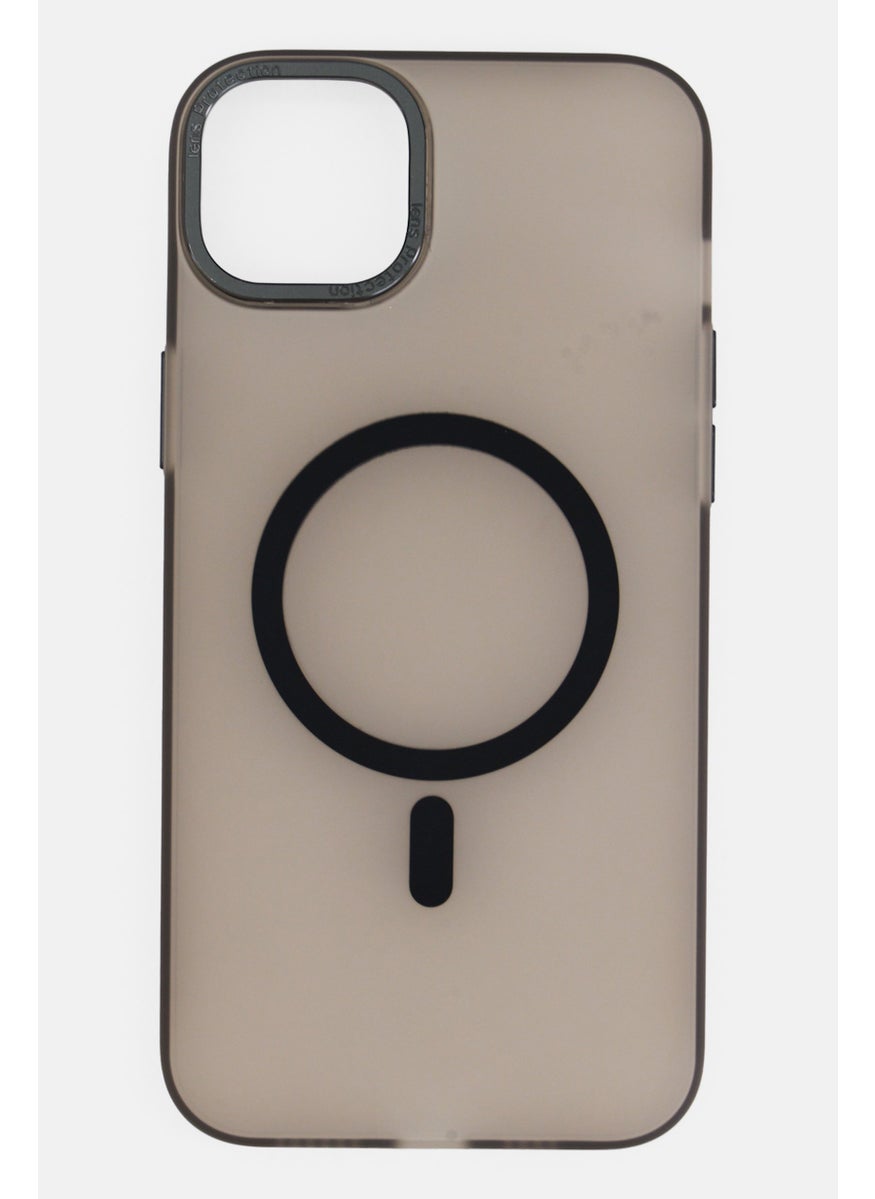 LEVELO - iPhone  14 Plus Supports Magsafe Wireless Charging Case, Grey - Image 1