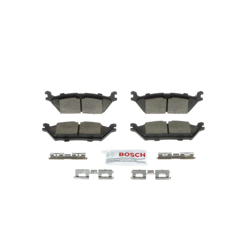 BOSCH BC1790 QuietCast Premium Ceramic Disc Brake Pad Set  Compatible with Select Ford Expedition F150 Lincoln Navigator REAR
