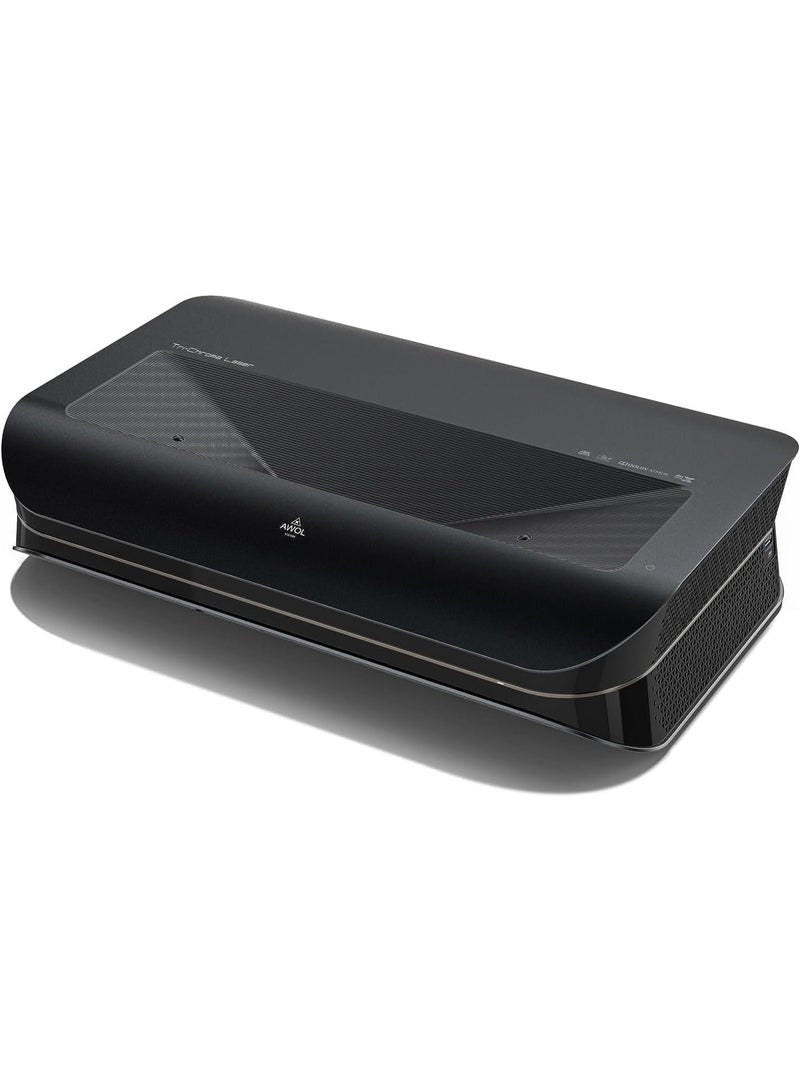 AWOL Vision بروجيكتور AWOL VISION LTV-3000 Pro 4K 3D فائق القصر ثلاثي الليزر، 3000 لومن مع Dolby Vision و Atmos، HDR10+، 150" بروجيكتور تلفاز ليزر منزلي UST (يتضمن Fir TV Stick 4K Max) - Image 1