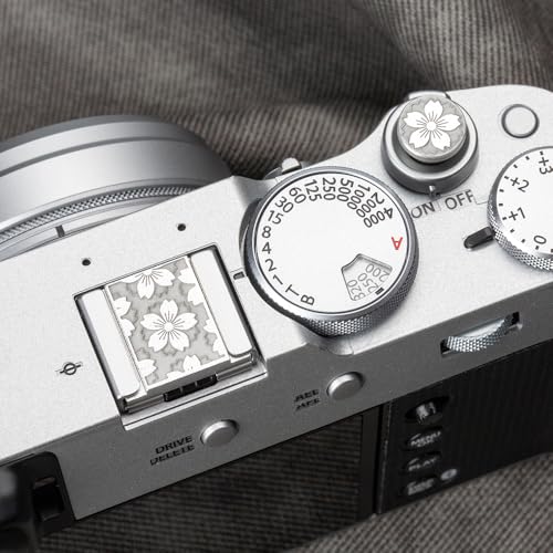 DBZZ Camera Soft Release Button, Shutter Button for Fuji Fujifilm X-T5 X-T4 X-T3 X-T30 X-T30 II X-T20 X-PRO3 X100VI X100V X-E4 X-E3 for Sony RX1R II RX10 IV III (Button and Cover) - Image 5