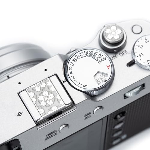 DBZZ Camera Soft Release Button, Shutter Button for Fuji Fujifilm X-T5 X-T4 X-T3 X-T30 X-T30 II X-T20 X-PRO3 X100VI X100V X-E4 X-E3 for Sony RX1R II RX10 IV III (Button and Cover) - Image 4