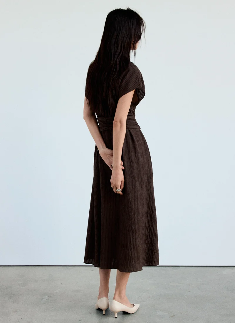 مانجو Belt Shirt Dress