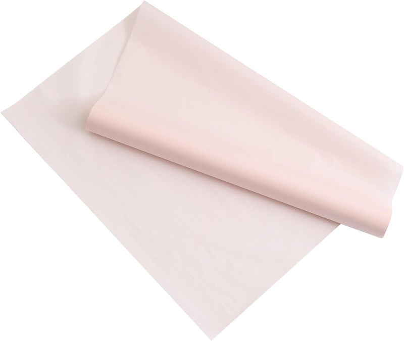 ريد دوت جيفت لفافة ورق تغليف الهدايا من Red Dot Gift® مقاس 50 سم × 30 م بلون أبيض مائل للصفرة، 17 جرامًا، خالٍ من الأحماض، لمجموعة متنوعة من مشاريع الحرف اليدوية والفنون والورق، تغليف التيشيرت (أبيض مائل للصفرة، YC001) - Image 1