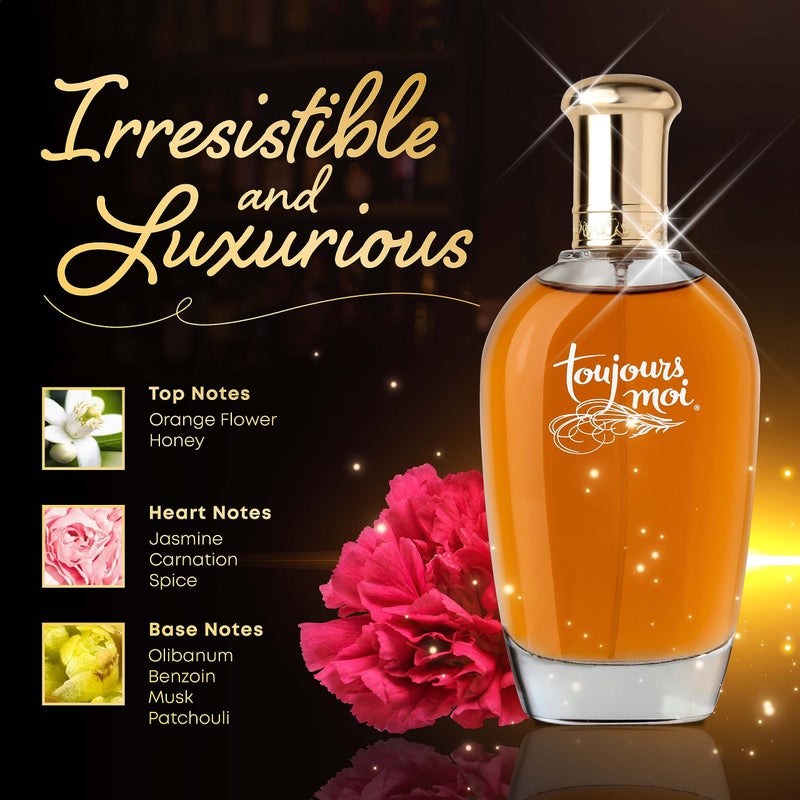 Dana Toujours Moi for Women Eau De Cologne Spray, 4 Ounce - Image 5