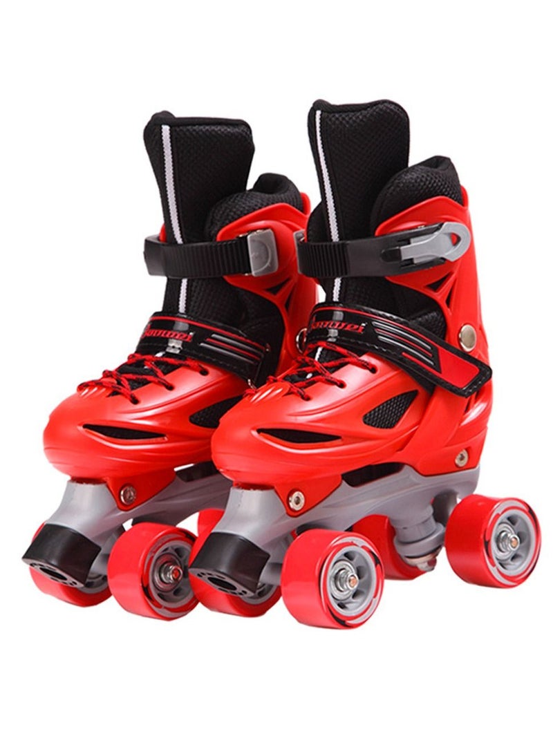 GT-Wheel Adjustable Skating Shoes For Kids, Size M (35-38)EU