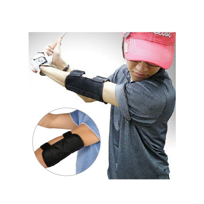 SOLARAE Tennis Elbow Brace, Upper Arm Brace, Golf Straight Swing Practice Training Aid Elbow Support Brace Arm Band Trainer - Image 1