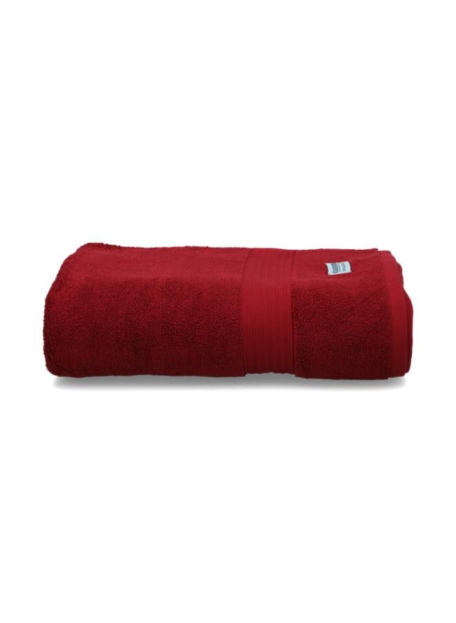 Cannon Soft Highly Absorbent And Quick Drying Cotton Beach Towel Burgundy 88 X 150Cm - Image 1