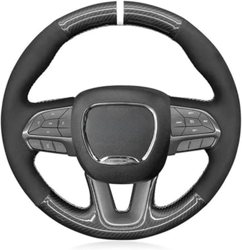 Wivplex Anti-Slip Steering Wheel Cover for Dodge - Image 1