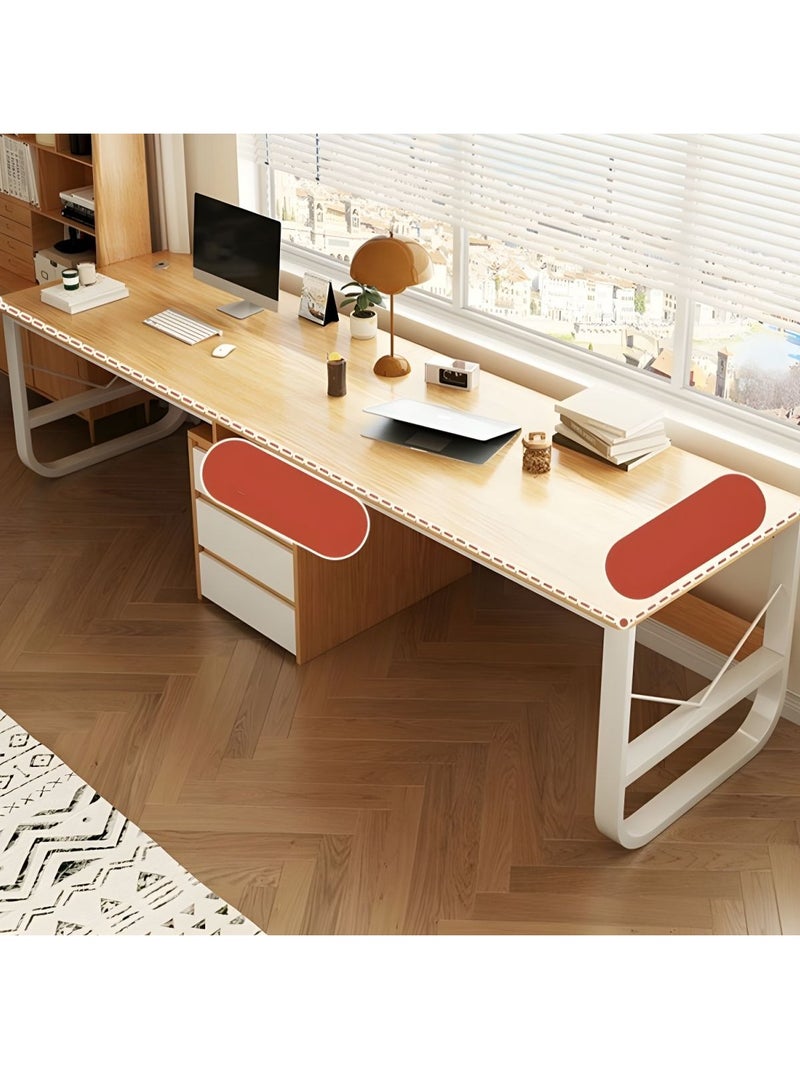 DubaiGallery 2 Person Students' study desk home middle school students' special study desk junior high school students' desk adult desk boss desk - Image 4
