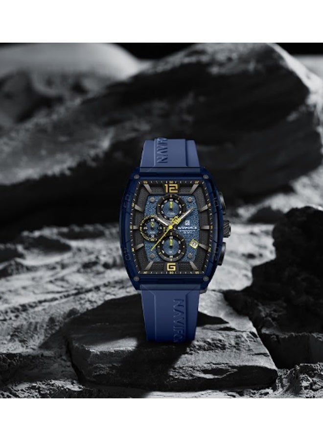 NAVIFORCE Men's Water Resistant Analog Luxury Sports Watch NF6101 - Image 3