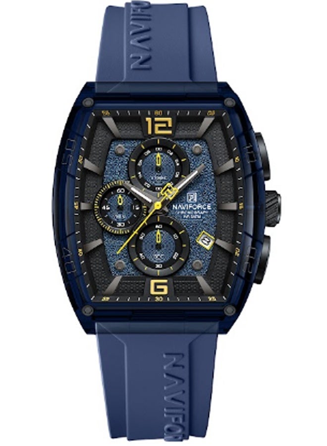NAVIFORCE Men's Water Resistant Analog Luxury Sports Watch NF6101 - Image 1