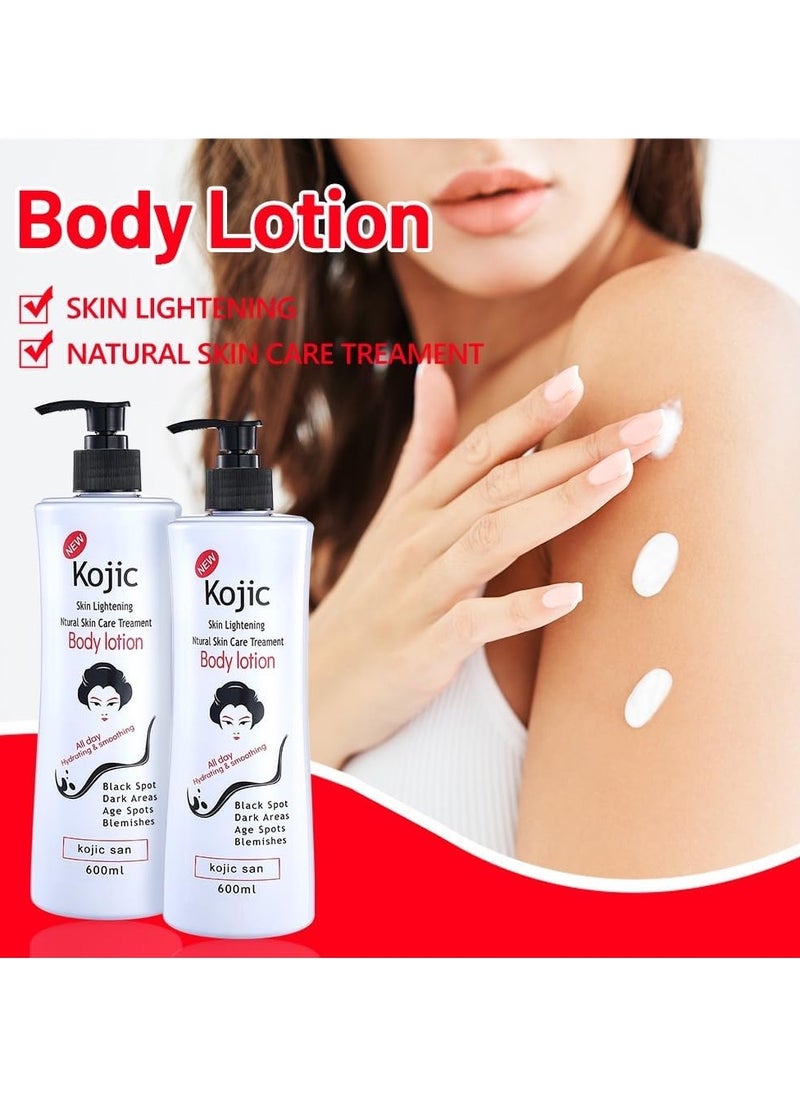 GuanJing Beauty - Kojic Skin Lightening Body Lotion Your Natural Skin Care Solution - Image 1