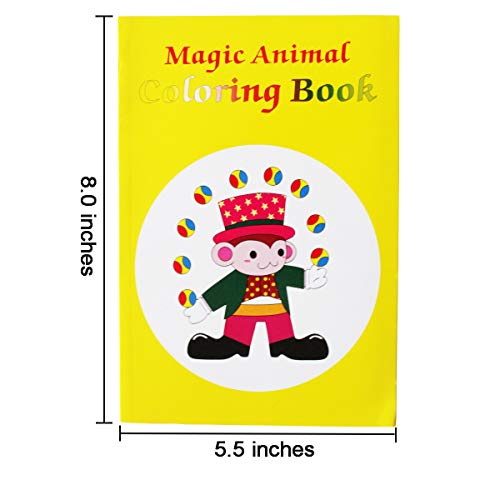 Mipartebo Magic Coloring Book - Fun Magic Trick - Magic Prop Books for Kids Teens & Adults (Medium Yellow) - Image 3