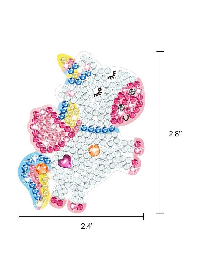 أورينتال شيري ORIENTAL CHERRY فنون وحرف يدوية للأطفال من سن 8 إلى 12 عامًا - اصنع سلسلة مفاتيح GEM الخاصة بك - مجموعات رسم فني ماسي 5D بالأرقام للبنات والأطفال من سن 3 إلى 5 سنوات و4 إلى 6 سنوات و6 إلى 8 سنوات ألعاب هدايا عيد الميلاد وعيد الميلاد وحشو الجوارب - Image 3