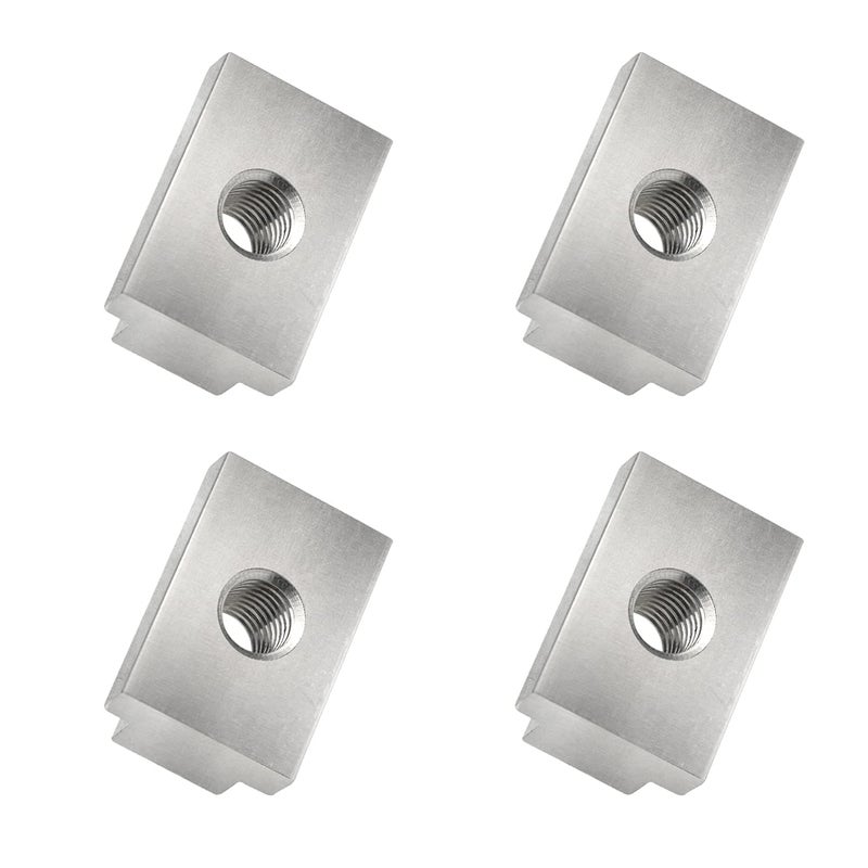 MOEBULB T Slot Nuts Compatible with Toyota Tunda Tacoma Pickup Truck Bed Deck Rails Cleats Rack Rail with Stainless Button Socket Cap Screw 8-Pack Silver - Image 5
