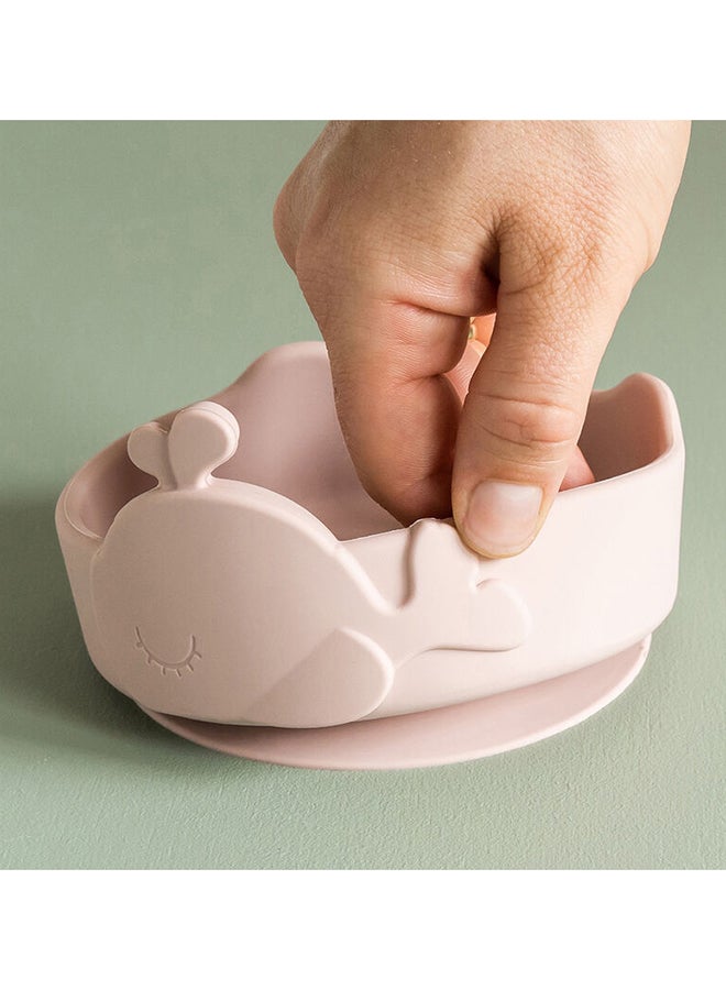 done by deer Silicone Stick And Stay Bowl  And  Baby Spoon Wally Powder | Non-Slip Baby Bowl  And  Spoon Set | Easy-Grip Spoon | Dishwasher Safe | Durable  And  Safe  - Image 5