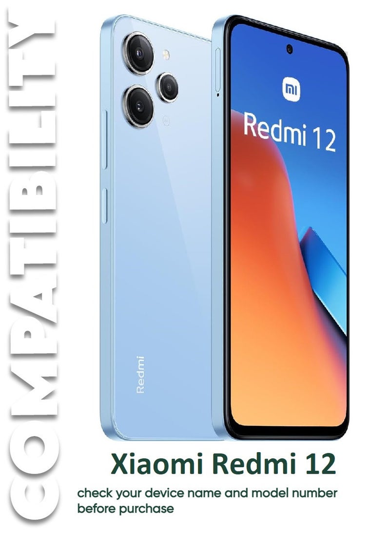 ACLIX 4 Pieces Antistatic ESD Dustproof Premium Quality High Definition Tempered Glass Screen Protector Designed For Xiaomi Redmi 12 - Image 3