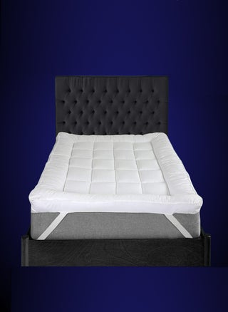 Mattress Topper Comfortable Cotton Fabric With Microfiber Filling Box Stiched Design 10cm Thick 180x200cm - pzsku/Z243DFA0CC46063FDC67CZ/45/_/1705510951/3e869002-82d8-4bb4-bba0-a713b2470b14