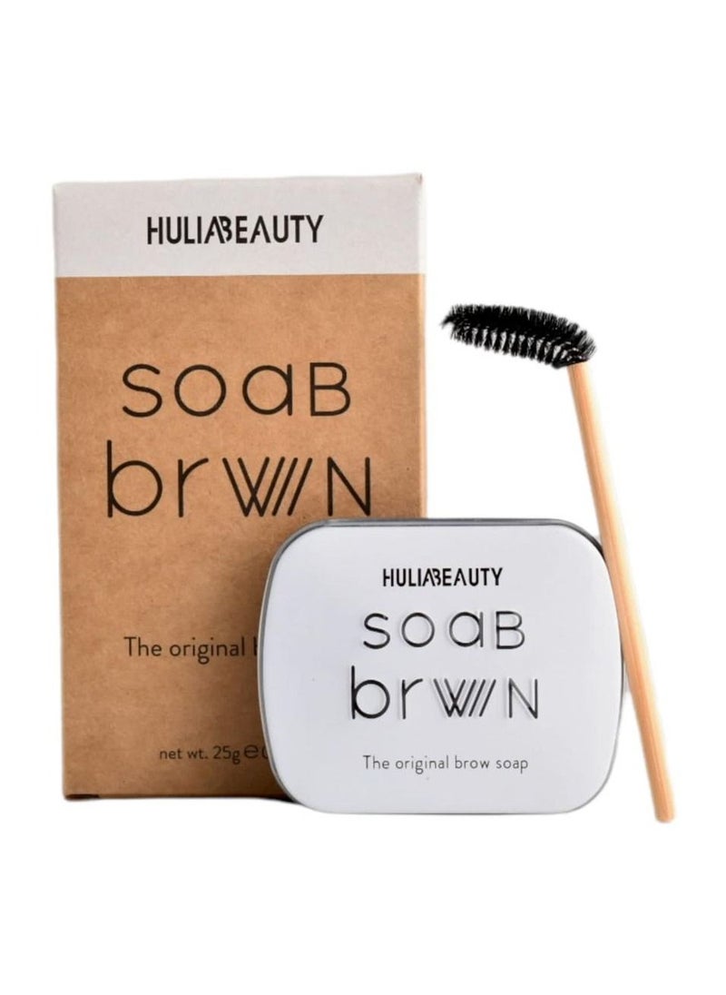 HULIABEAUTY Soab Brwn Super Brows With Brush  - Image 1