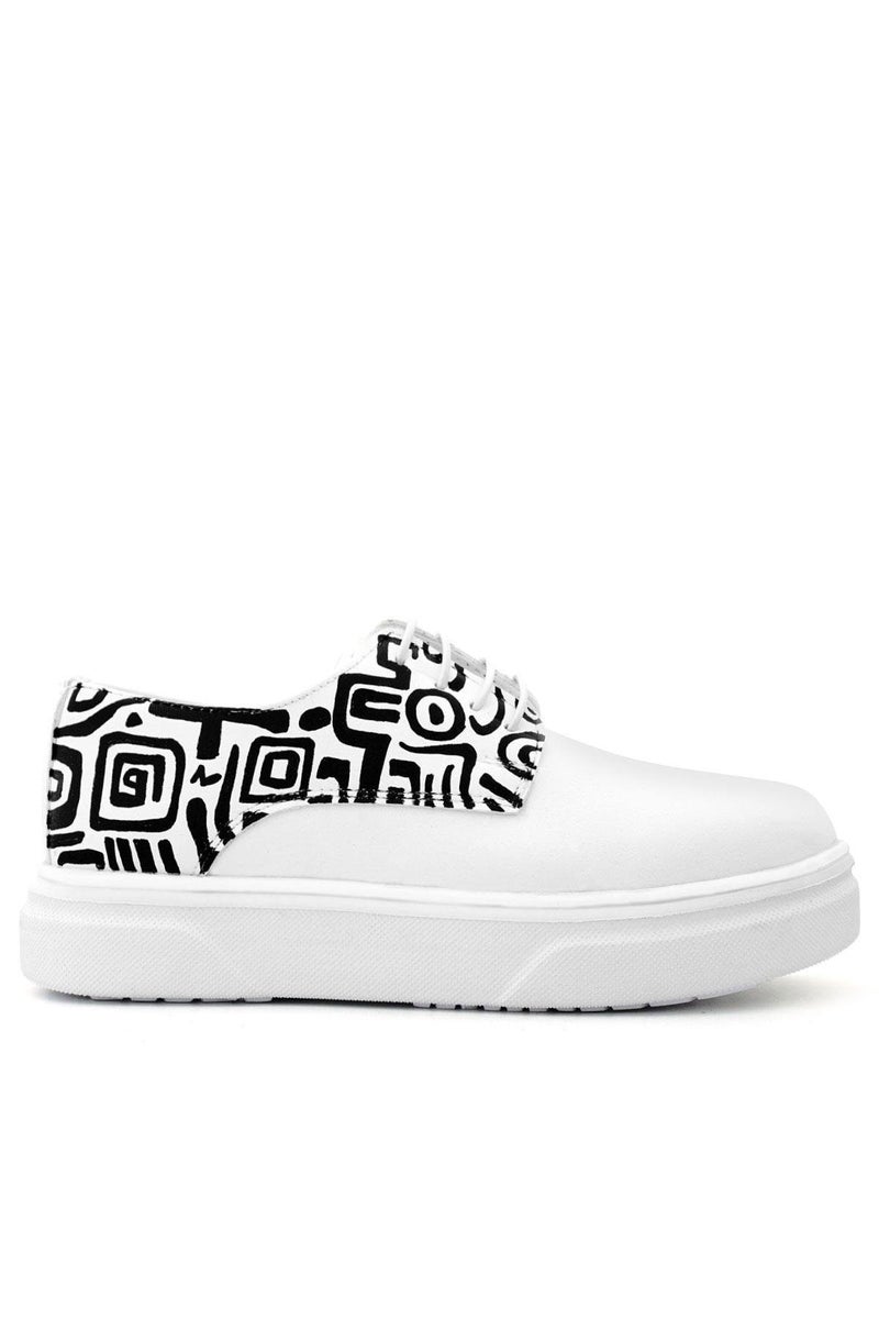 Rakerplus Classic children's shoes from Raker Plus T-Bone, a special Derby design in white. - Image 4