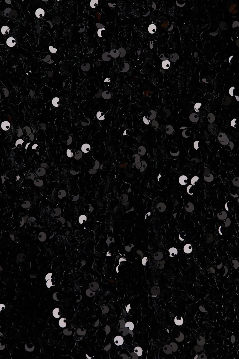 H&M Sequined A-line dress