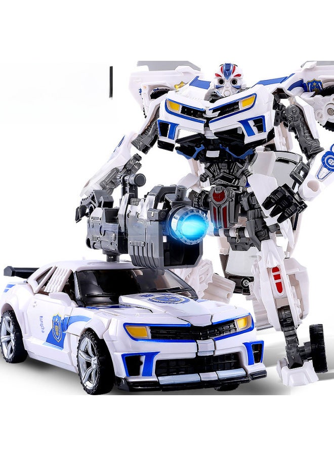 Transforming Toy Model Car Dinosaur Robot Bee Steel Cable Action Figure Alloy Authentic Children Boys Plaything-Color:Original Wasp Warrior 】 - Image 5