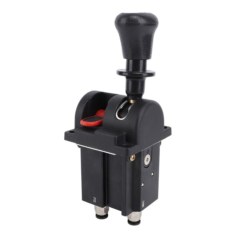 Dump Truck PTO Control Valve 4 Holes 3 Working Positions Slow Down Tipper Switch for Hydraulic System Dump Truck - Image 1