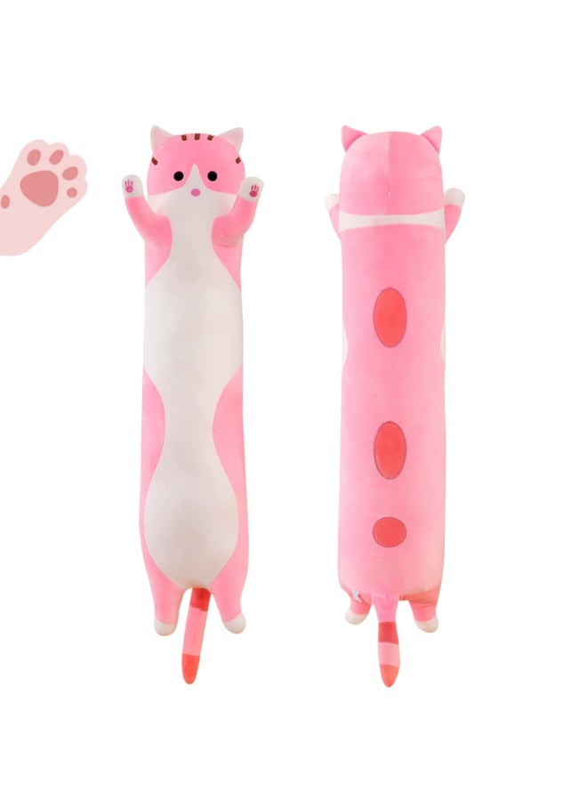 Long Cat Plush Velvet Body Pillow (70cm) - Your Perfect Cuddle & Sleep Companion - Image 1