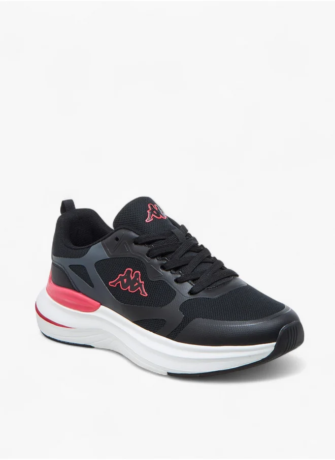 Kappa Women's Logo Detail Sports Shoes with Lace-Up Closure