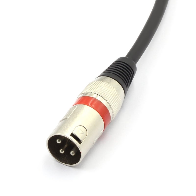 SiYear Microphone Patch Y Cable Cords - XLR Male to Dual XLR Female 3 Pin Jack Balanced Splitter Cord Audio Adapter (XLR-M to 2XLR-F)-50 CM - Image 3