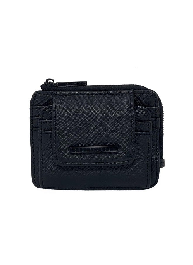STEVE MADDEN - Card Case Wallet (Blk Blk) - Image 1