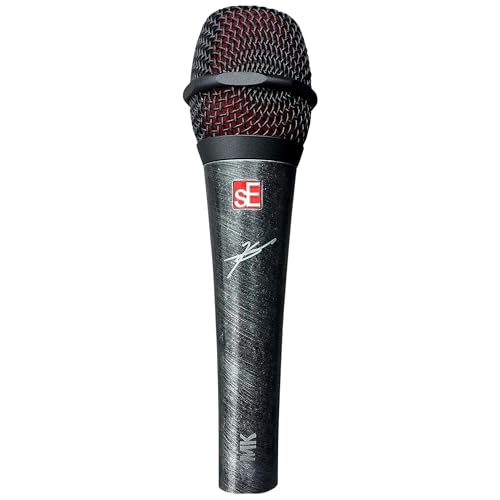 SE ELECTRONICS V7 Dynamic Microphone for Singing Speech Studio Recording XLR Handheld Professional Microphone with Supercardioid Aluminum Voice Coil for Huge Gain Before Feedback Myles Kennedy