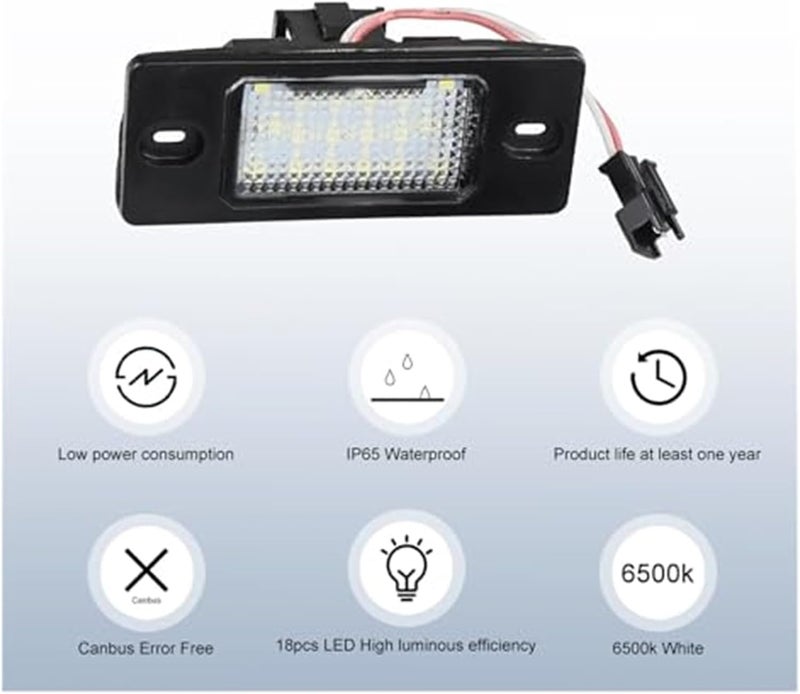 Wivplex License Plate Light for Scenic MK2 and Espace MK4 - Image 2
