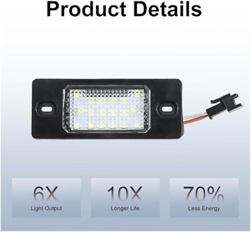 Wivplex License Plate Light for Scenic MK2 and Espace MK4 - Image 3